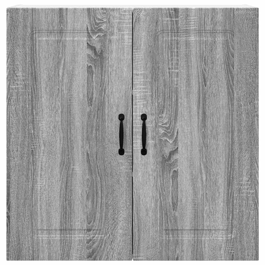 Kitchen Wall Cabinet with Shelf Grey Sonoma 80 x 31 x 80 cm